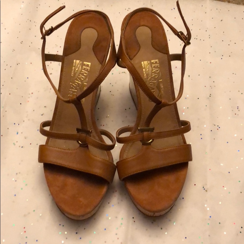 Salvatore Ferragamo wedge sandals